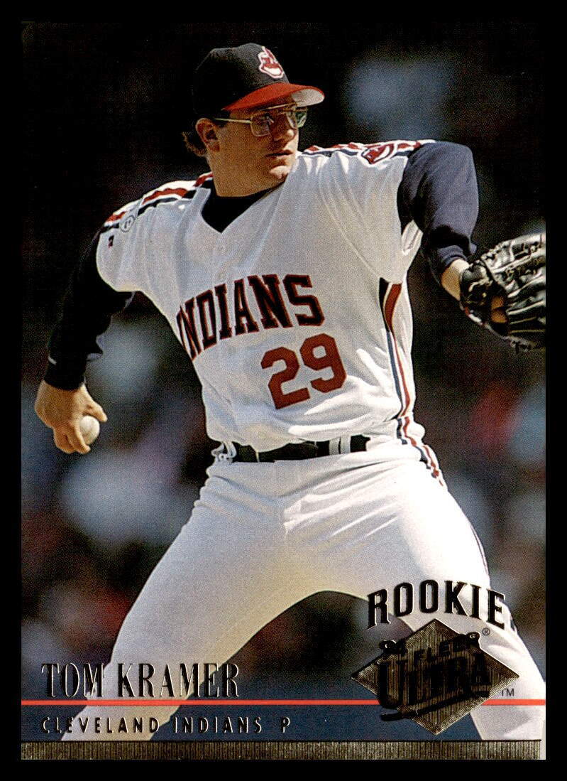 1994 Ultra #44 Tom Kramer  Cleveland Indians  Baseball Card