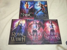 Lot of 5 Novels by RaShelle Workman Vampire and Witches