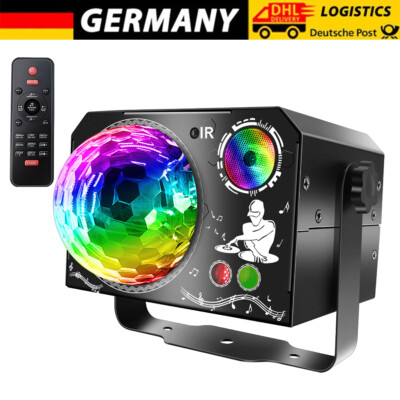 4 in 1 LED Disco Licht +Fernbedienung DJ Party licht RGB Bühnenlicht Derby Light
