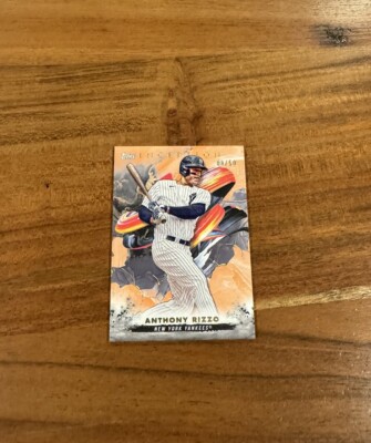 Anthony Rizzo 2023 Topps Inception Orange Parallel /50 SP NRMT+ Yankees ...