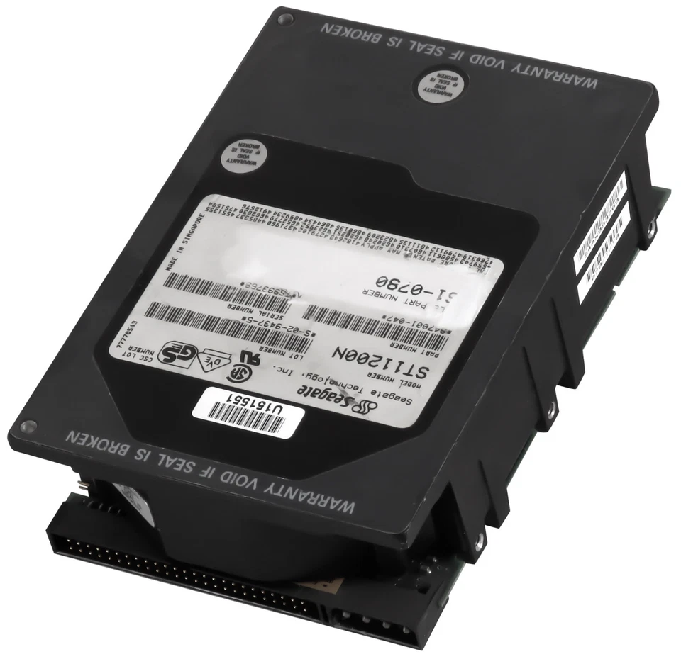 Disco Rigido Seagate ST11200N 1.05GB 5.4K SCSI 50-PIN 3.5'' Hh - Image 2 of 3