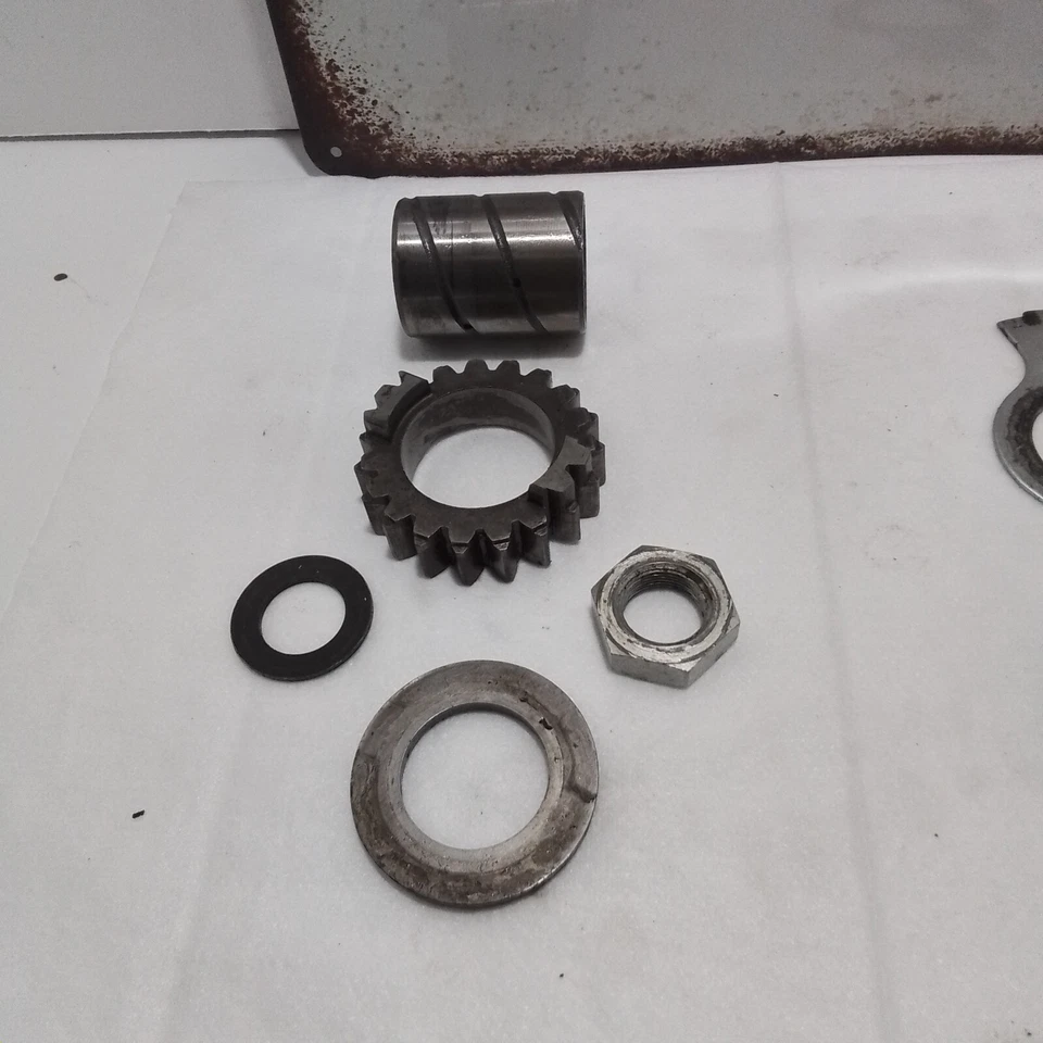 Yamaha TT500 XT500 1977 arranque rueda loca engranaje y transmisión 76-81 Yamaha TT500 Foto 2 de 4