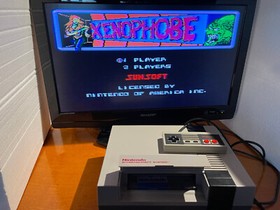 Xenophobe (Nintendo NES) CART ONLY w/sleeve  1988  CLEANED & TESTED - AUTHENTIC*