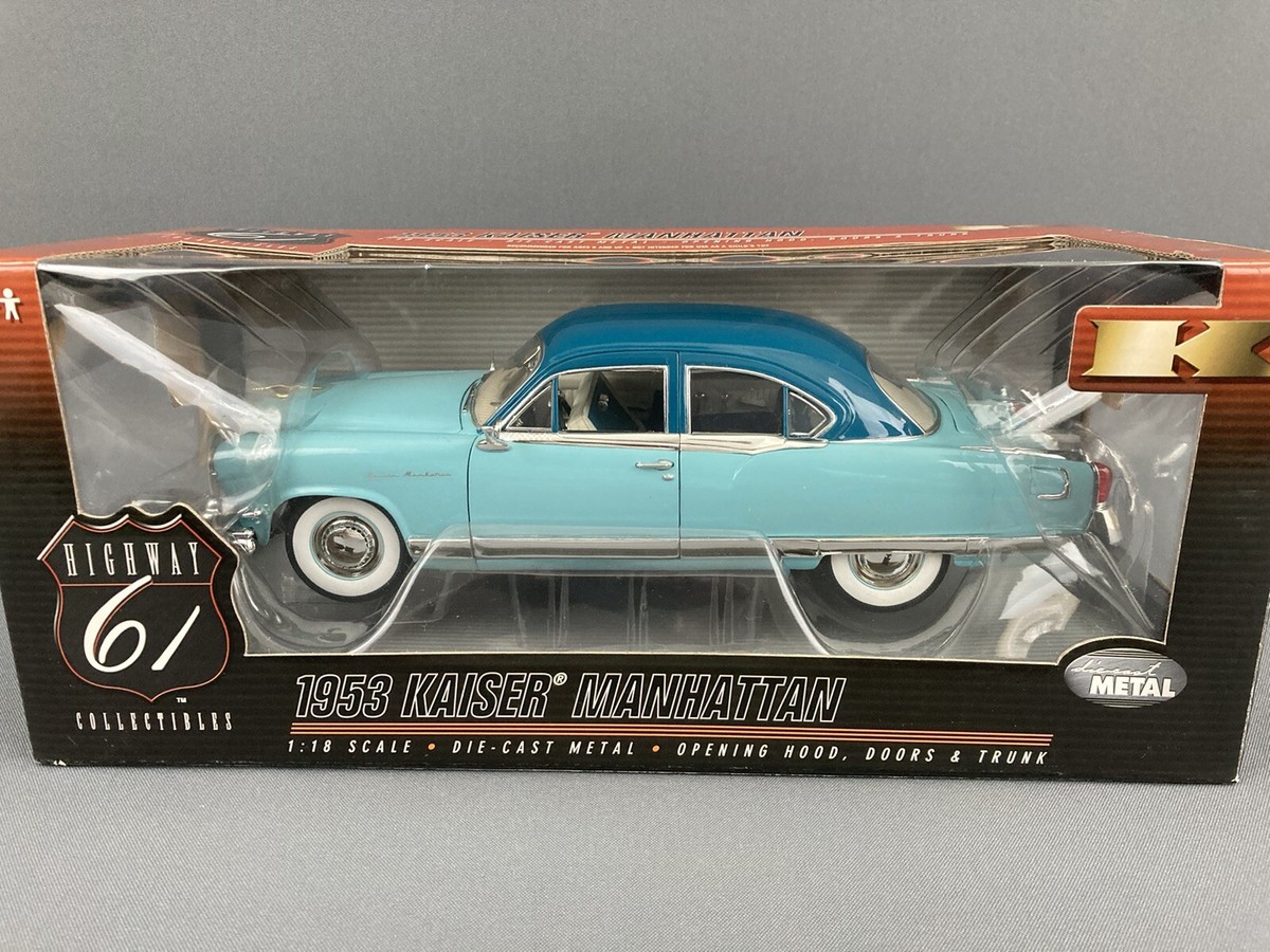 Highway 61 DCP 1953 Kaiser Manhattan 2dr Sedan 1/18 Diecast