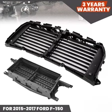 For 15-17 Ford F-150 Upper&Lower Radiator Grille Air Shutter Assembly #FL3Z8475F