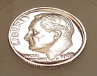 1963 Gem CAMEO Proof  Dime EYE CANDY 90% Silver Blazing Luster #102~ 17