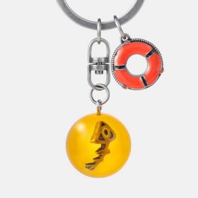 Japan Limited】 Salmon Run Golden Egg Keychain Splatoon 3 Nintendo