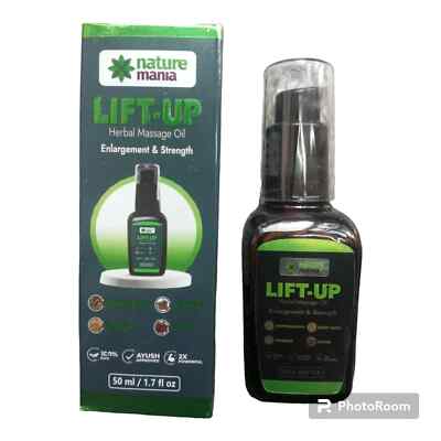 Lift-Up Massageöl Male Enhancer 100% Herbel Fuller & Longer Erections 50ml