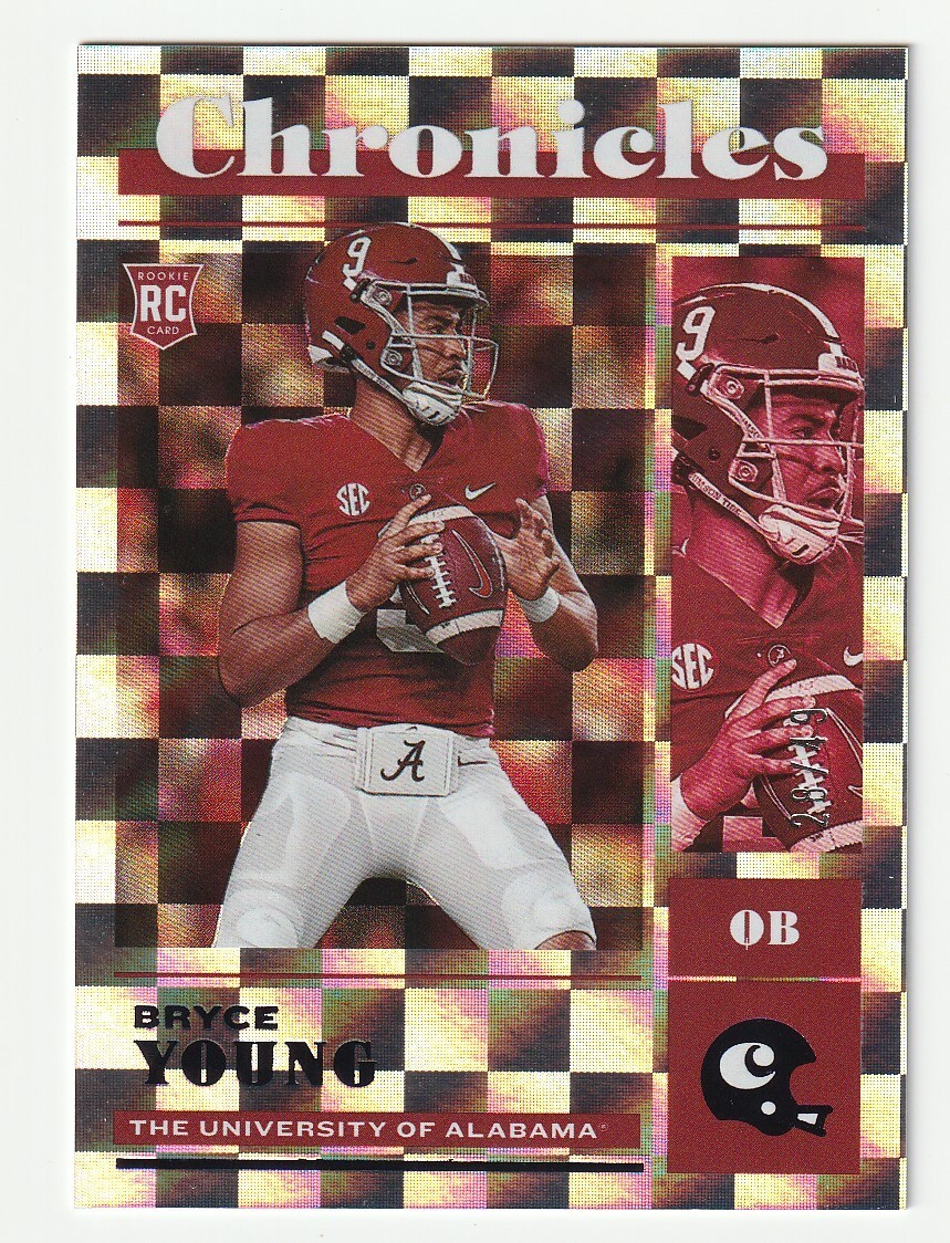 Bryce Young Panini Chronicles Draft Picks #1 Purple