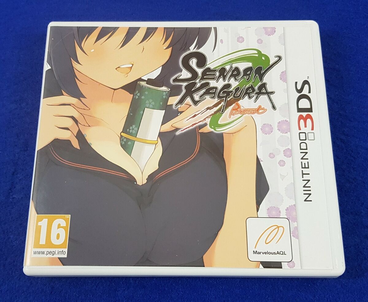 3DS SENRAN KAGURA BURST Game Nintendo PAL UK EXCLUSIVE