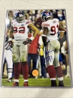 Justin Tuck Signed 8x10 Photo New York Giants NFL Autograph