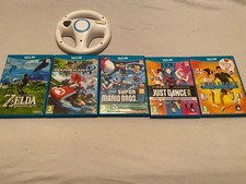 Nintendo Wii U Game Bundle 5 Games