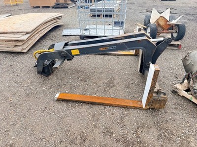 Kinshofer KM461 Crane Forks Rotating Safety Lift 6000Lb Capacity  Wallboard