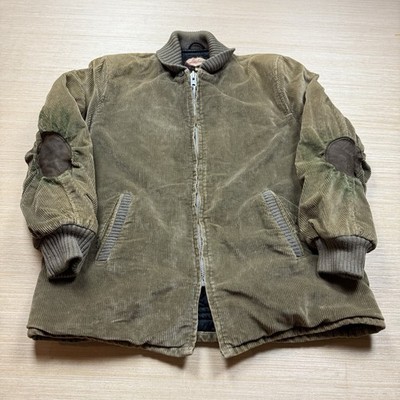 Vintage 50s 60s Corduroy Bomber Jacket Lakeland Sportswear Size 44