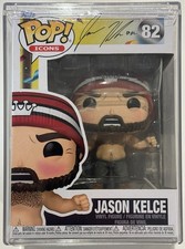JASON KELCE (Shirtless) Funko Pop Icons #82 w/ Plastic Display Case *NEW IN BOX
