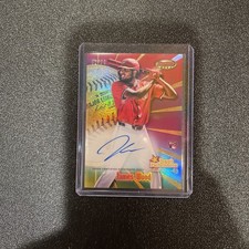 2025 Bowman's Best James Wood Best Performance Refractor Auto RC 52/75