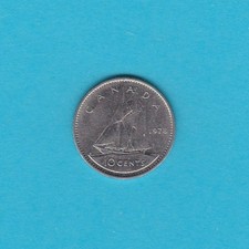 Canada  1978  dime 10 cents Queen Elizabeth II   BUY 3 + LOTS GET FREE SHIPPING 