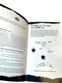 Sega CD Manual Only Lethal Enforcers II Gun Fighters