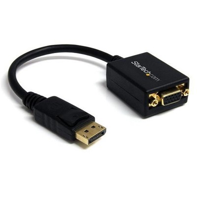 StarTech.com DisplayPort (Einrastend Stecker) auf VGA (Buchse) Adapter Konverter