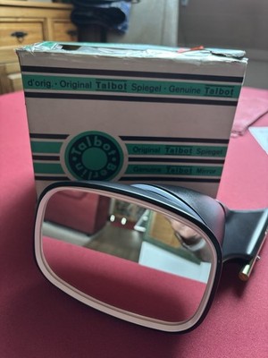 Original Talbot Spiegel Oval Schwarz Typ 333 Oldtimer