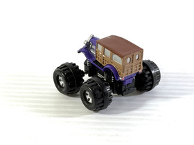 Vintage Galoob 1980&rsquo;s Micro Machines Monster Trucks Lot of 4 & 1 Pink Mazda