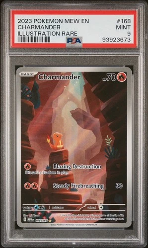 Charmander 168/165 PSA 9