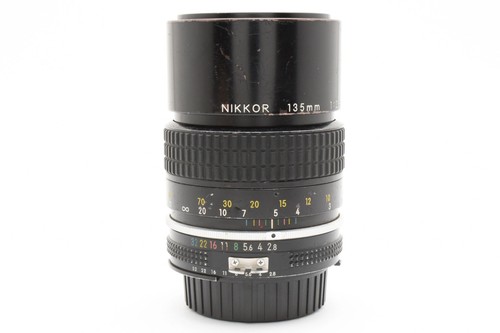 Nikon Ai NIKKOR 135mm f/2.8 MF Telephoto Lens From JAPAN