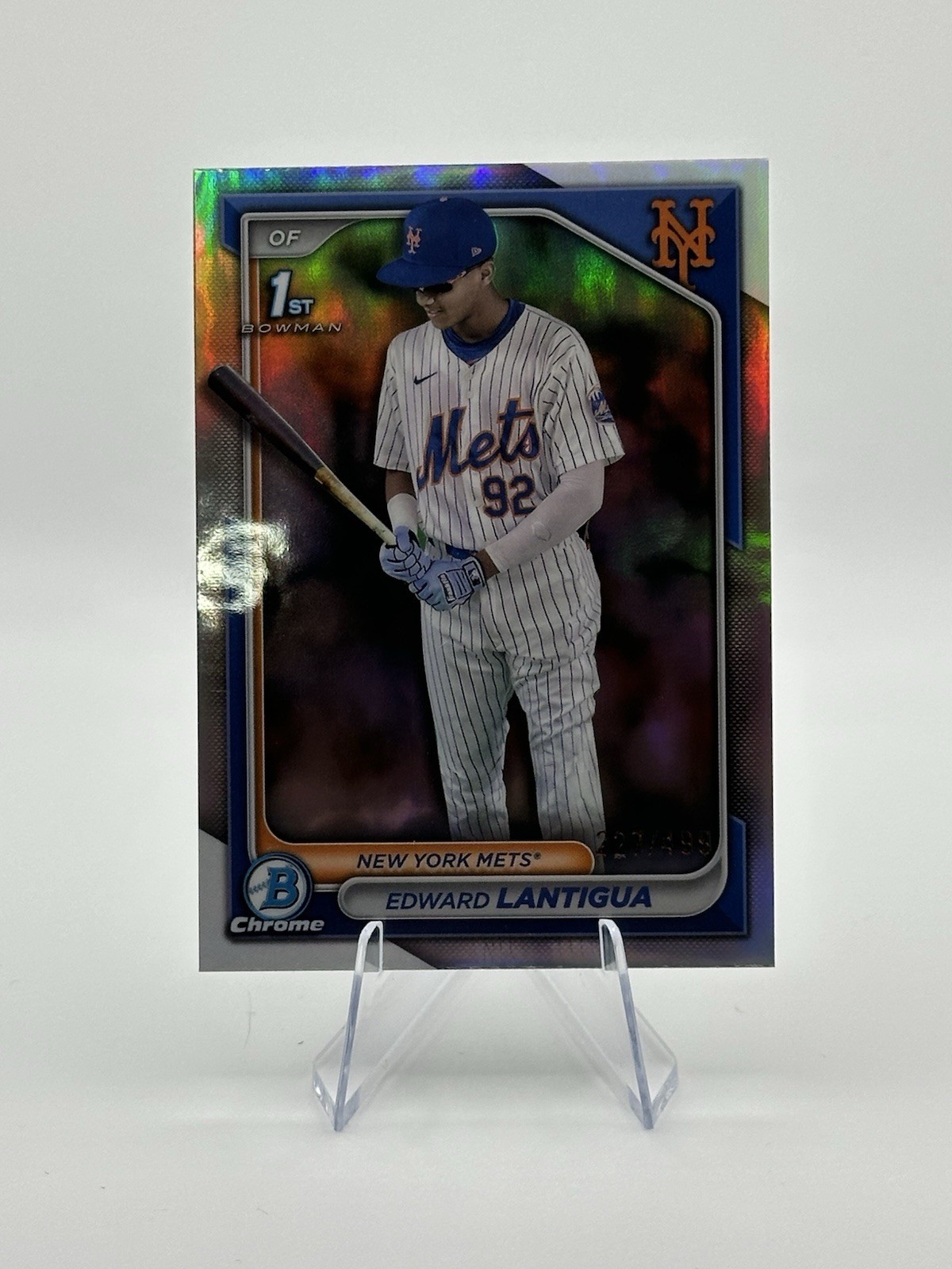 2024 Bowman Chrome - Prospects Edward Lantigua #BCP-246 Refractor /499 (RC)