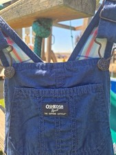 Oshkosh overalls toddler 3t blue with tags