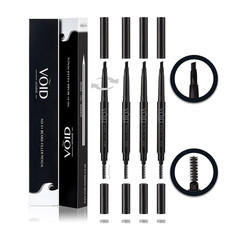 Instant Beard Filler Pen Kit for Men Dark Brown, Set of 4 - Full Beards Waterp