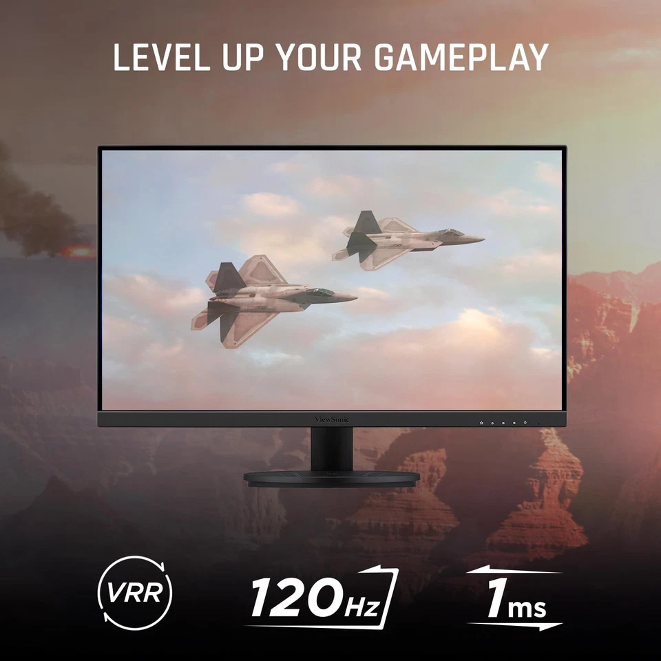 VX2416A 24 Inch 1080p 1ms 120Hz IPS Gaming Monitor with Eye Care, USB C, HDMI... - Image 2 of 4