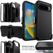 For Google Pixel 10/10 Pro/Pro XL Shockproof Phone Case Rugged Cover / Belt Clip
