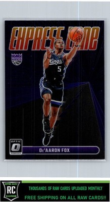 2023-24 Donruss Optic Express Lane Holo De'Aaron Fox #16 Sacramento Kings