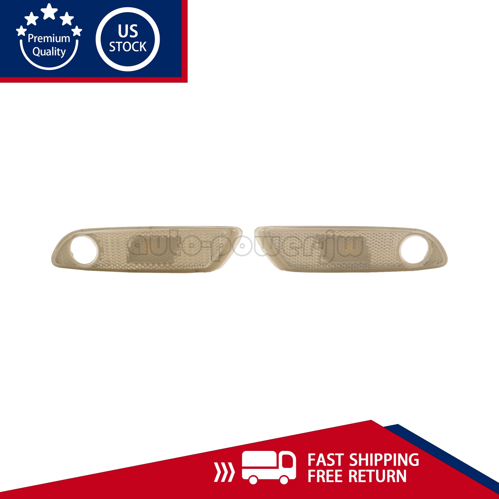 For Rolls-Royce Ghost Wraith Dawn 2010-2019 Pair Front Fender Side Marker Lights