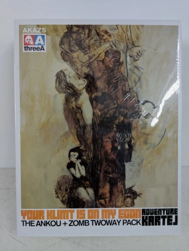 ThreeA Adventure Kartej The Ankou Zomb Twoway Pack 1/6 Ashley Wood BRAND NEW