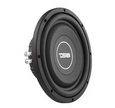 DS18 SRW Shallow 10" Subwoofer 400 Watts Max Power Dual 4 Ohm Car Audio SRW10.4D
