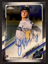 2021 Topps Chrome #RA-JHO Jordan Holloway Rookie Autographs Auto