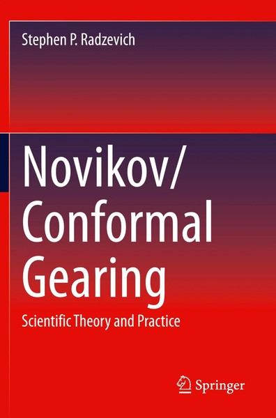 Novikov/Conformal Gearing | Scientific Theory And Practice | Radzevich | Buch-image