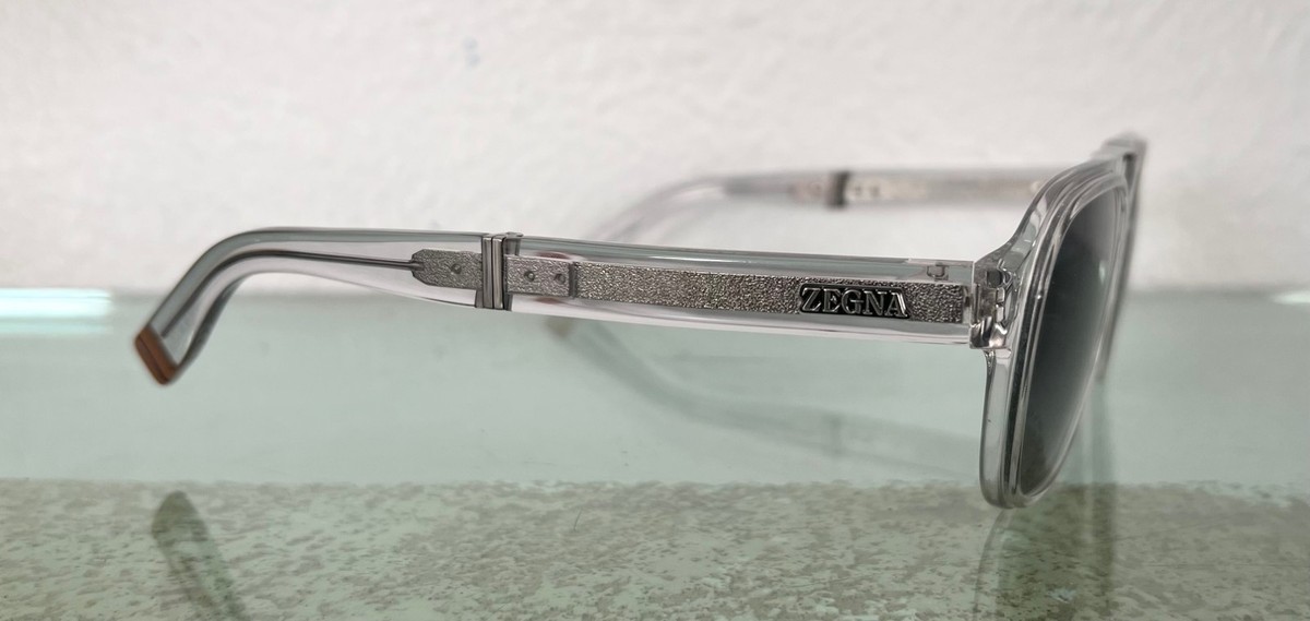 ZEGNA EZ0215/S LUCE Sunglasses Folding Sun Glasses 20D Grey