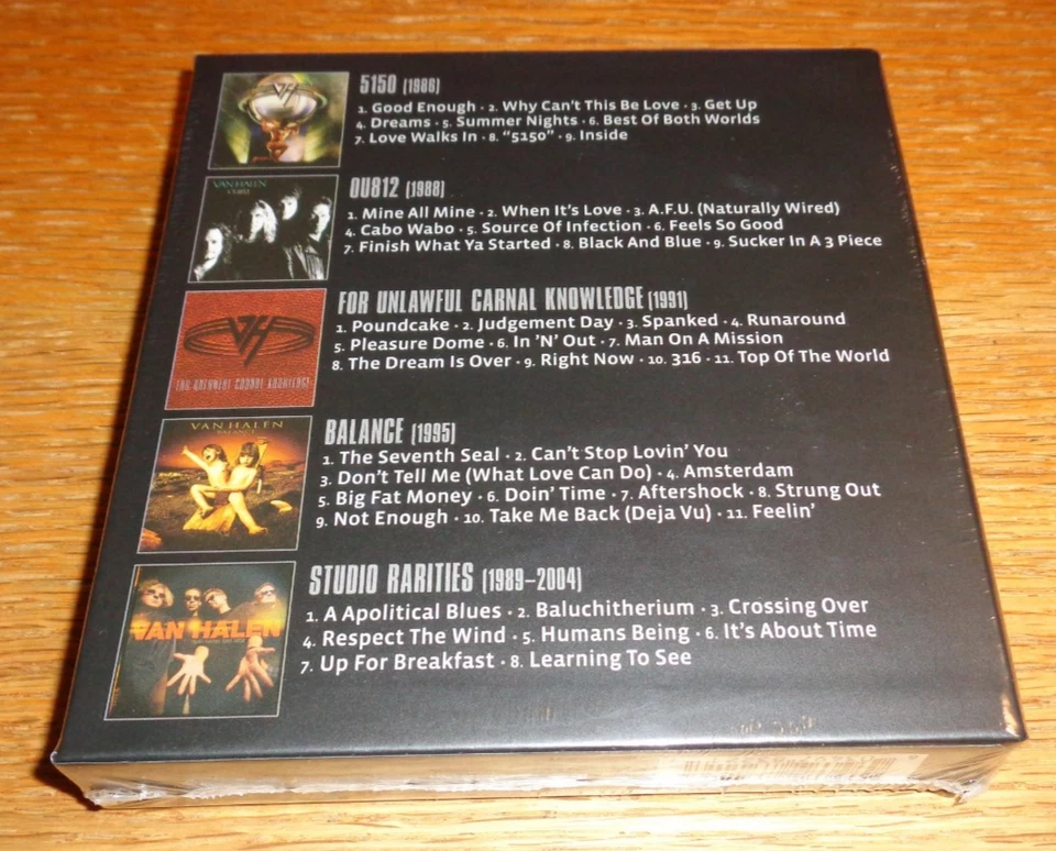 Van Halen The Collection II 5CD Box Set 2023 Remastered Sammy Studio Rarities - Image 2 of 4