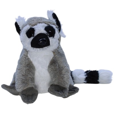 Wild Republic Kleiner Lemur, sitzend Kuscheltier 12cm Gebraucht Affe