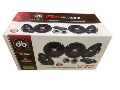 DB drive P3 4M6K 6.5  PRO Audio Midrange Component Speakers