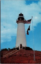 Port Isabel Texas Old Lighthouse Anscochrome Postcard Dexter Frank Whaley