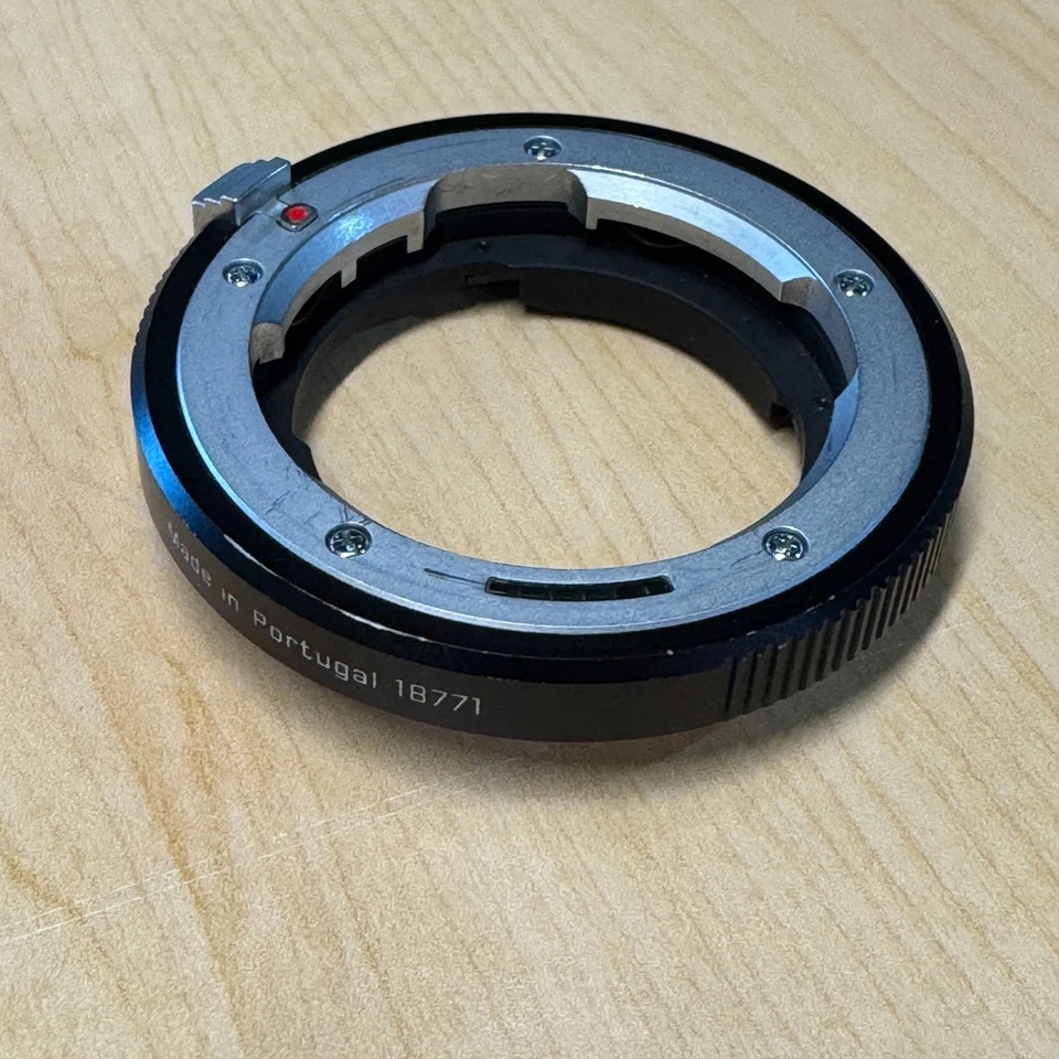 Adaptador de lente Leica M L (T) negro 18771 estuche, tapas, para M a SL, SL2, SL3 Foto 4 de 4