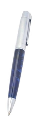 Sheaffer Modell 300 Kugelschreiber blau silber Schaft getestet funktioniert