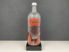 [leer] Absolut Vodka Ruby Red 1L alte Edition Flavor Flasche