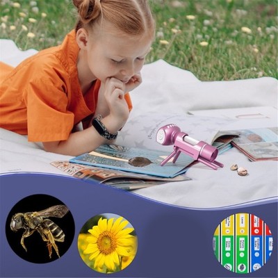 Educational Toy Kids Microscope for Kids with Builts In Display and Safe Design