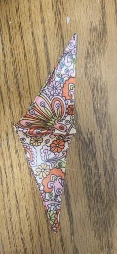 Vintage 1970 Mattel Francie Clothing #3446 Midi Bouquet  VHTF SCARF