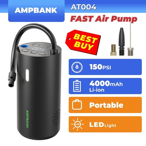 4000mAh Battery Rechargeable Car Tire Air Inflator Tyre Electric Pump Cordless - Picture 14 of 14