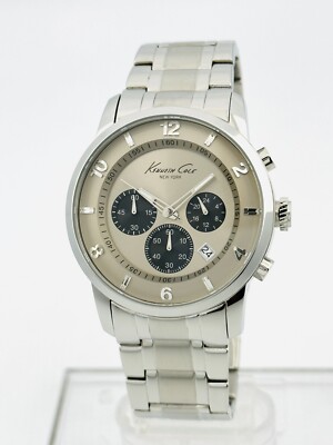 Kenneth Cole Men's KC9292 Multifunction Grey Chronograph Bracelet
